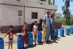 استمرار أزمة إنقطاع المياه بأسوان لليوم الثالث على التوالي..وغضب بين الأهالي