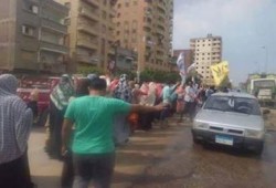 ثوار كفر الدوار ينتفضون لاستشهاد أحد المعتقلين بمركز الشرطة