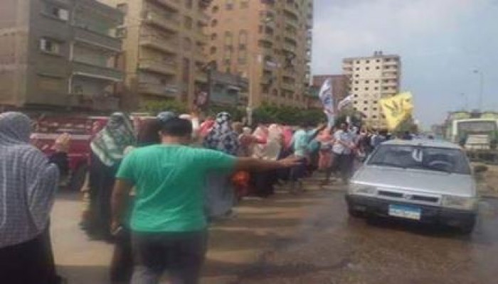 ثوار كفر الدوار ينتفضون لاستشهاد أحد المعتقلين بمركز الشرطة