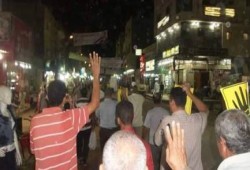 مسيرات ليلية بمناطق مختلفة من الإسكندرية ضد حكم العسكر