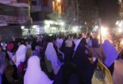 القليوبية: مسيرة ليلية مناهضة للانقلاب العسكري بشبرا الخيمة