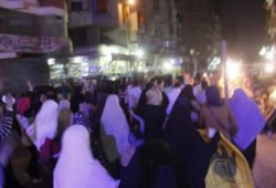 القليوبية: مسيرة ليلية مناهضة للانقلاب العسكري بشبرا الخيمة