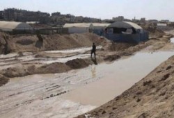 مسؤول فلسطيني: الخندق الحدودي يغير خارطة رفح