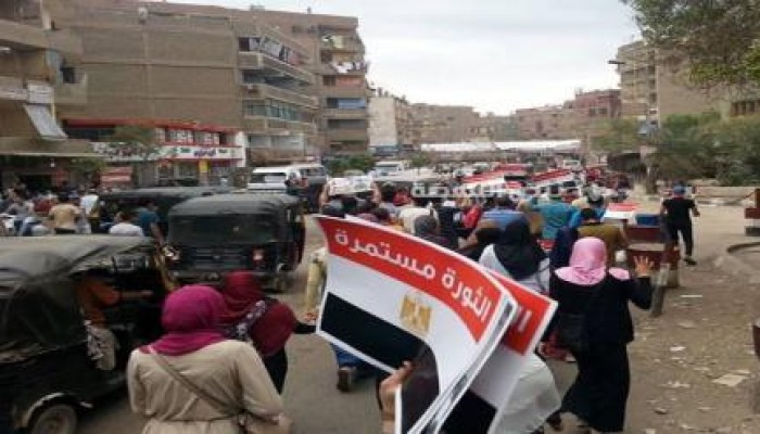 في الذكرى الثانية لمذبحة أكتوبر.. بولاق: "جيش أكتوبر حرر سينا.. وجيش السيسي بيقتل فينا"