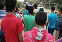 القليوبية: مسيرة لشباب ضد الانقلاب بقليوب ضمن فعاليات الذكرى الثانية لمجزرة 6 اكتوبر