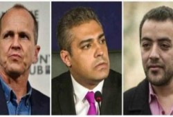 جائزة "حرية التعبير" لصحافيي الجزيرة الثلاثة الذين اعتقلوا بمصر