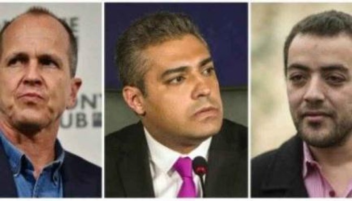 جائزة "حرية التعبير" لصحافيي الجزيرة الثلاثة الذين اعتقلوا بمصر