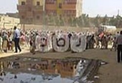 فشل الانقلاب مستمر .. مياه الصرف الصحي تغرق مدرسة بمركز يوسف الصديق بالفيوم