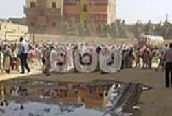 فشل الانقلاب مستمر .. مياه الصرف الصحي تغرق مدرسة بمركز يوسف الصديق بالفيوم