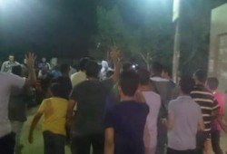 القليوبية: فعالية ليلية مناهضة للانقلاب العسكري بميت حلفا