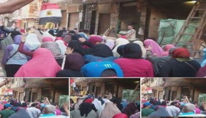ثوار المعادي يواصلون انتفاضتهم ضد الانقلاب العسكري في جمعة "الثورة أقوى من اﻻعدامات"