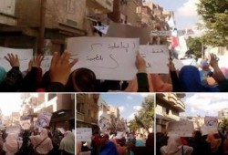 مسيرة لثوار كفر الدوار ترفع شعار"الثورة أقوى من الإعدامات"