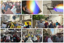 بحشود هادرة ثوار الإسكندرية ينتفضون بـ10 فعاليات تحت شعار "الثورة أقوى من الاعدامات"