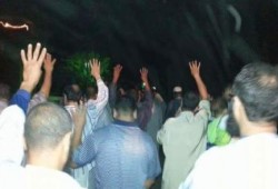 "ثوار مركز دمنهور" ينتفضون بمسيرة ليلية تنديدًا بإعدامات الانقلاب