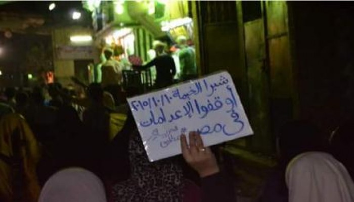 القليوبية: مسيرة ليلية لثوار شبرا الخيمة لنصرة المسجد الأقصى