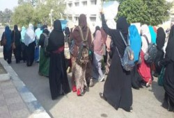 بالصور.. انطلاق أولى فعاليات حرائر الأزهر بالعام الدراسي الجديد ضد الانقلاب والصهاينة