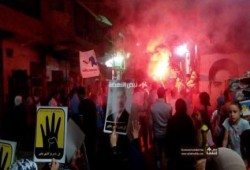 ثوار ناهيا يحيون ذكري استشهاد عبدالمنعم خلف في مسيرة حاشدة
