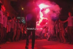 الجيزة: مسيرة لأولتراس نهضاوى بالبدرشين ضامنا مع انتفاضة الفلسطينين