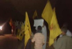 البحيرة: مسيرة بأبوحمص تنديدًا بالجرائم الصهيونية بحق المسجد الأقصي