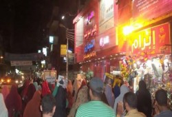 مسيرة ليلية مناهضة للانقلاب في بني سويف في ختام أسبوع ثوري