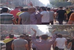 فيديو.. ثوار المطرية ينتفضون نصرة للمسجد الأقصى