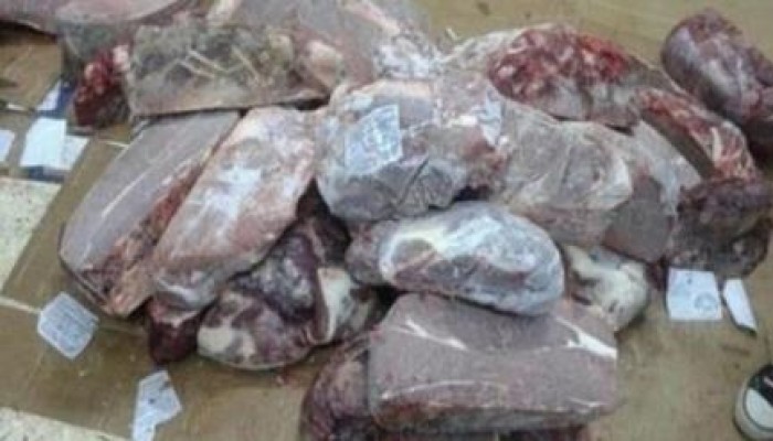 ضبط 6 أطنان لحومًا ودواجن فاسدة في الجيزة