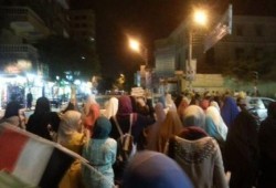 بني سويف: مسيرة ليلية مناهضة للانقلاب العسكري