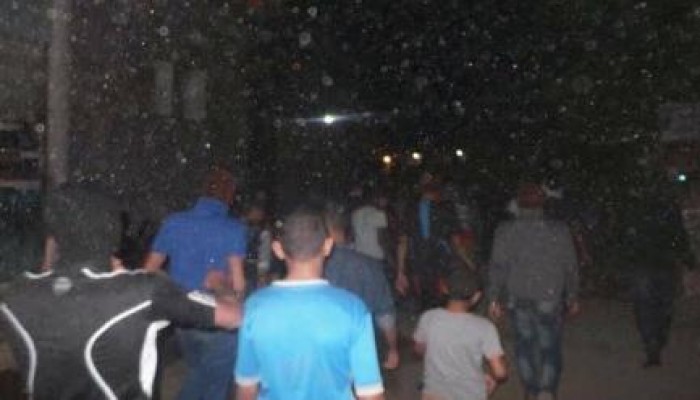 "شباب ضد الانقلاب" بحوش عيسى تتظاهر ابتهاجاً بفشل انتخابات الدم