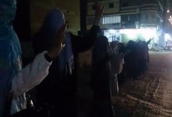 وقفة لنساء ضد الانقلاب بالزقازيق تنديدا باحتجاز سارة مشعل