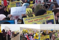 مسيرة حاشدة بفاقوس ضمن فعاليات "إرادة لاتقهر وثورة لا تنهزم"