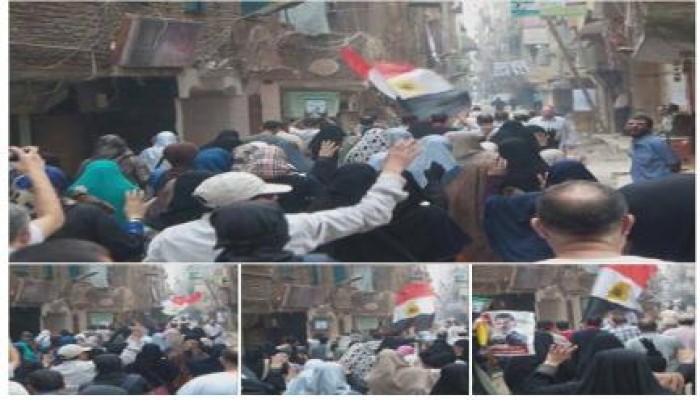 ثوار المعادي ينتفضون فى جمعة  "إرادة لا تقهر وثورة لا تنهزم"