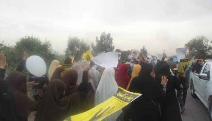 مسيرة بالحسينية رفضا للانقلاب العسكري ضمن فعاليات "إرادة لاتقهر وثورة لا تنهزم"