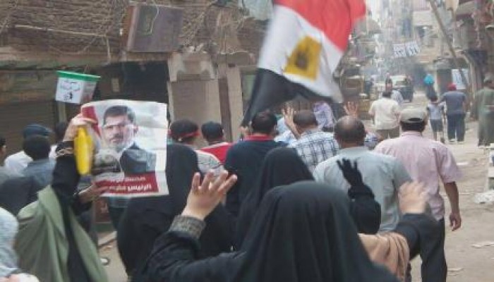 فيديو.. ثوار القاهرة الجديدة ينددون بجرائم الانقلاب