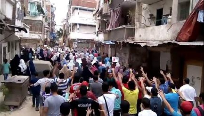 بحشود هادره ثوار الرمل بالاسكندريه ينتفضون ضمن فعاليات جمعة إراده لا تقهر وثورة لاتنهزم
