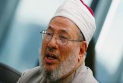 الشيخ"يوسف القرضاوي": المقاومة السبيل الوحيد لردع الصهاينة وليست الاتفاقيات