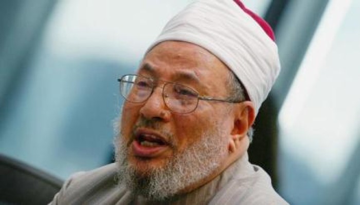الشيخ"يوسف القرضاوي": المقاومة السبيل الوحيد لردع الصهاينة وليست الاتفاقيات