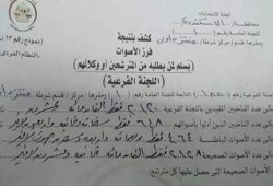 بالمستندات.. تزوير نسبة حضور الناخبين في دائرة المنتزه بالإسكندرية في انتخابات العسكر