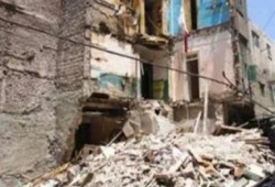 شؤم الانقلاب: مصرع طفل فى انهيار منزل بقرية دنديل غرب بني سويف