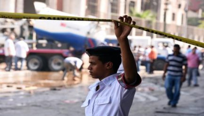 مقتل امين شرطة بقطاع الامن الوطنى  برصاص مجهولين بمحافظة بني سويف جنوب البلاد