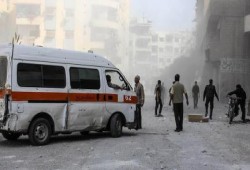 القصف الروسي يقتل ١١ مدنياً في حلب السورية