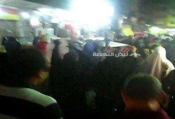 الجيزة: ‏ثوار‬ ‫‏الهرم‬ يتظاهرون فى ‫‏مسيرة‬ ليلية رفضاً لانتخابات العسكر