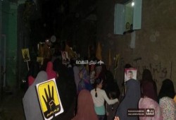 الجيزة: مسيرة ليلية لثوار كرداسة ضد حكم العسكر
