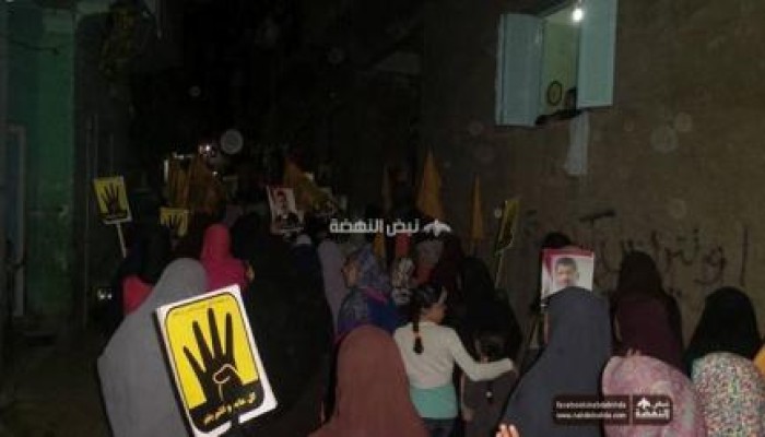 الجيزة: مسيرة ليلية لثوار كرداسة ضد حكم العسكر