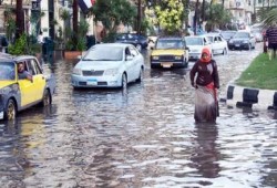 الإسكندرية تغرق مجددا  للمرة الثانية في ثلاثة أيام