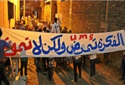 ثوار الخانكة يطالبون بالقصاص للشهداء والإفراج عن المعتقلين