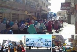 البحيرة | الثوار يوجهون التحية لأهالي كفر الدوار المقاطعين لهزلية العسكر