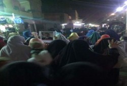 مسيرة ليلية بأهالي الصف بالجيزة تهتف: "الحرية لكل سجين"