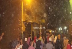 أهالي أوسيم يرفعون شعار "لا نقبل الضيم" فى مسيرتهم لإسقاط حكم العسكر