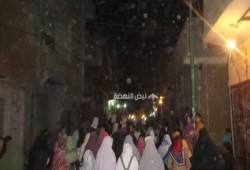 بمسيرات ليلية.. ثوار «المنصورية وناهيا» يطاردون العسكر ويزفون أردوغان
