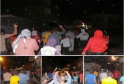 ثوار حوش عيسى يهتفون: "وحياة ربك يا "اسراء" .. حقك ما هيروح هباء"
